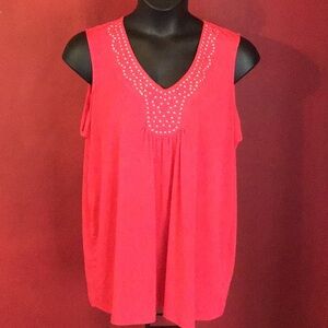 WOMAN BY DESIGN EMBELLISH TOP SIZE 3X